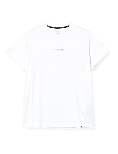 Pepe Jeans koszulka męska andreas, 800 WHITE, XXL