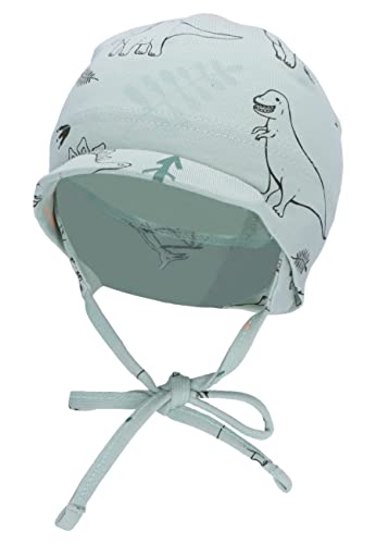 Sterntaler Unisex dziecięca czapka z daszkiem dinozaur czapka dziecięca, zielony, 47