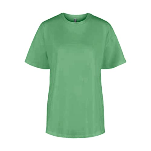 PIECES Damska koszulka Pcrina Ss Oversized Tee Noos Bc, Absinthe Green, L