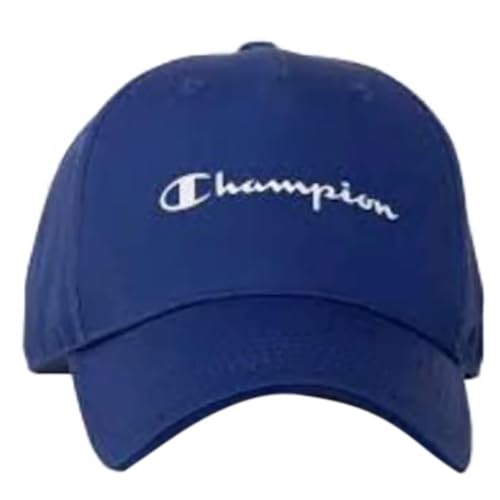 Champion Czapka z daszkiem Unisex-BDzieci i chłopcy, Niebieski (BS071), rozmiar uniwersalny