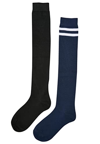 Urban Classics Skarpety, Czarny/kosmiczny niebieski, 35.5-37.5 EU