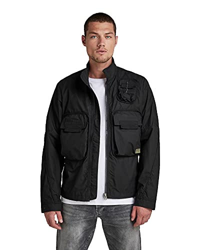 G-Star Raw Męska kurtka bomberka Bound Pocket Track, Czarny (Dk Black A790-6484), M
