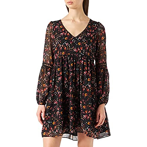 Naf Naf Sukienka damska, Fantasia czarny, 40