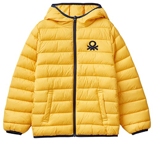 United Colors of Benetton kurtka 2twdcn025 kurtka chłopięca (1-Pak), słonecznik żółty 315, L
