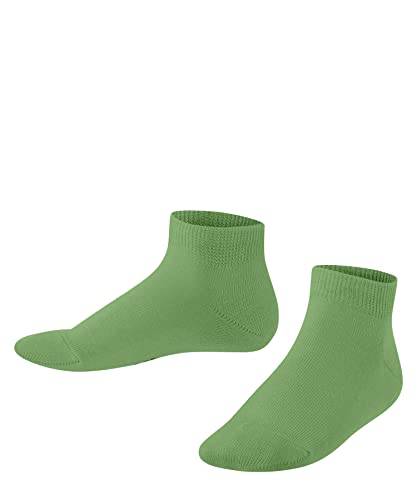 FALKE Uniseks - dzieci Skarpety do trampek Family K SN Zrównoważona Bawełna krótkie jednokolorowe 1 Para, Zielony (Lizzard Green 7486), 19-22 (1-2 lata)