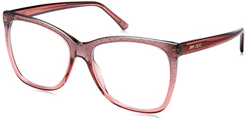 Jimmy Choo Jc362 Burgundy Glitter Burgundy Glitter Burgundy, 55 damski, burgundowy brokat, burgundowy, Burgundy Glitter Burgundy