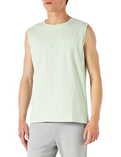 BOSS Koszulka męska Platinum Cami, Otwarty zielony 361, M