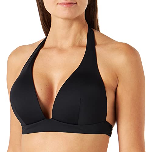 women'secret Damski trójkątny biustonosz push-up Kenya, czarny, 85B