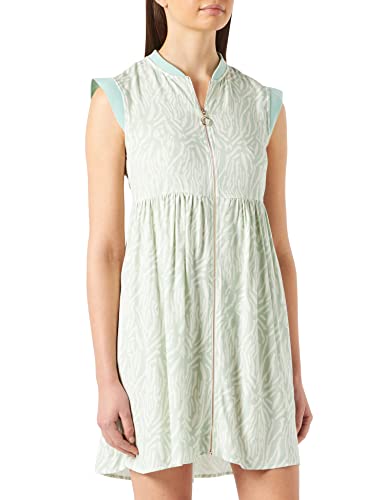 Naf Naf Damski sweter, Zabra, zielony, 38 PL