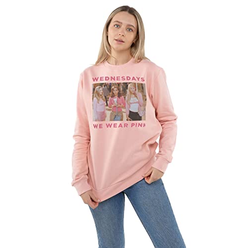 Mean Girls Bluza damska Wednesdays, jasnoróżowa, XL
