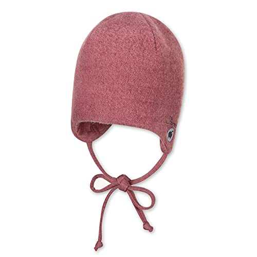 Sterntaler Mütze Pur Wolle Czapka Bimba, Różowy, 37
