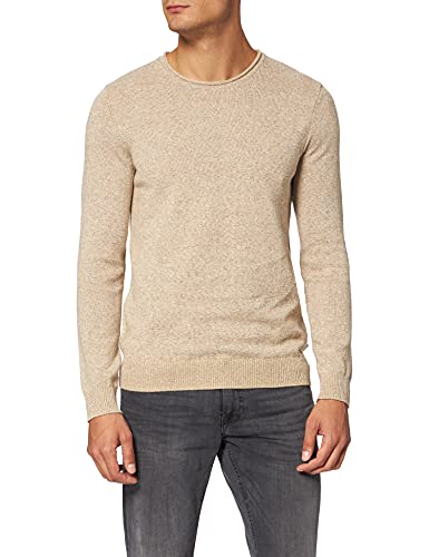 ESPRIT Sweter męski 091ee2i311, 274/beżowy 5, XL