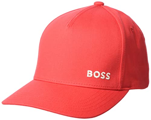 BOSS Męska czapka Sevile Iconic Cap, Bright Red628, ONESI, Bright Red628, jeden rozmiar