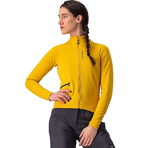 CASTELLI Unltd Trail W Jrs Damska bluza, Goldenrod/Dark Gray, M