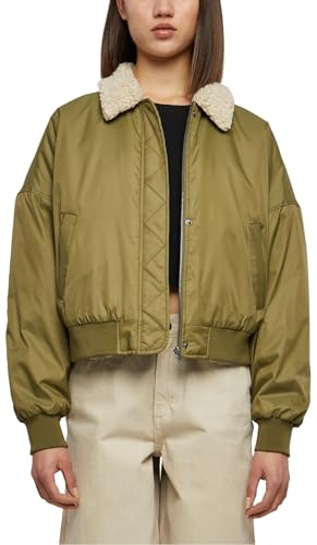 Urban Classics Damska kurtka damska Pilot Bomber, Tinioliwa/piasek, 3XL