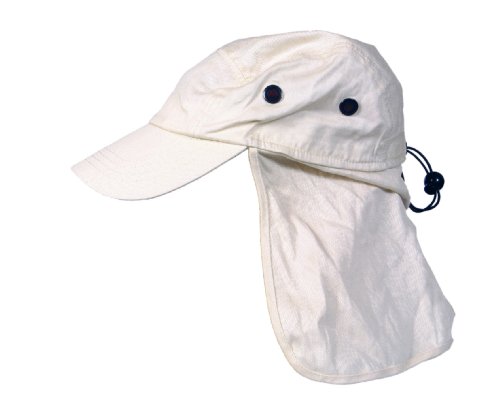 Basic Nature Czapka legionowa z ochroną karku, brązowy, M