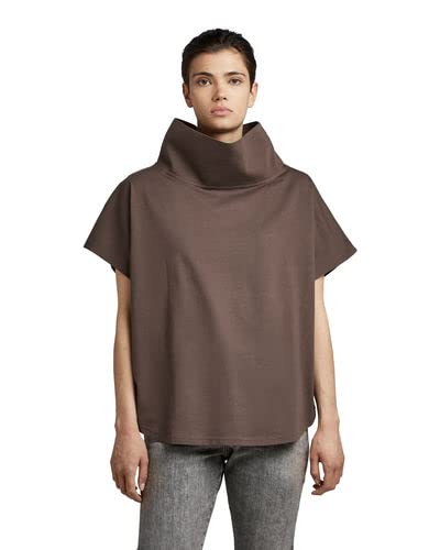 G-STAR RAW Damski top typu loose, Brązowy (Chocolat D22333-b771-285), L