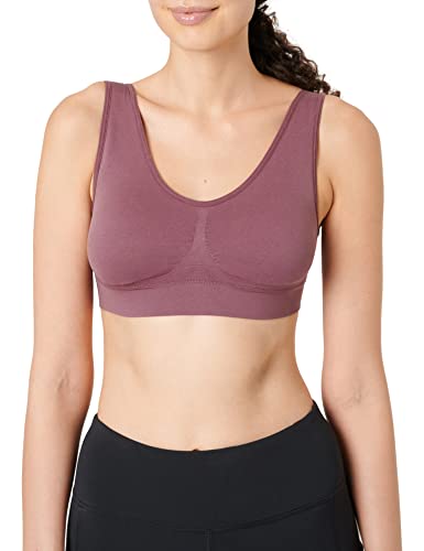 ONLY Damski biustonosz sportowy Onpmira Seam Bra-Noos, oberżyna, S