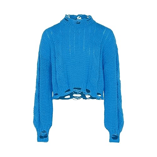 gaya Damski sweter z dzianiny turkusowy XL/XXL, turkusowy, XL