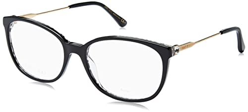 Jimmy Choo Jc302 Okulary, Black Animalier, 53 Kobieta, Czarny Zwierząt, 53