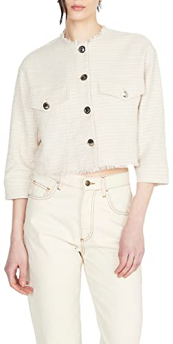 Sisley Damska kurtka 21YMLN02F, beżowa 74Z, 42, beżowy 74 z, 42