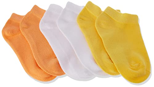 NAME IT Skarpety dla dziewcząt NMFVILMA 3P Footie J5, Aspen Gold, 19/21, złoty (Aspen Gold)