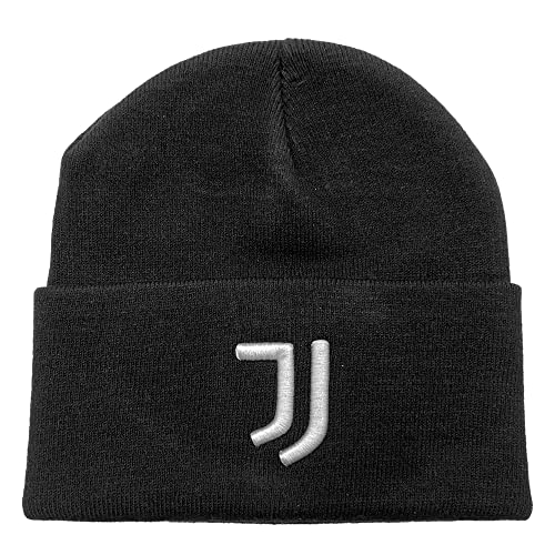 Juventus Unisex_Adult 133048 czapka na zimną pogodę, czarna, jeden rozmiar