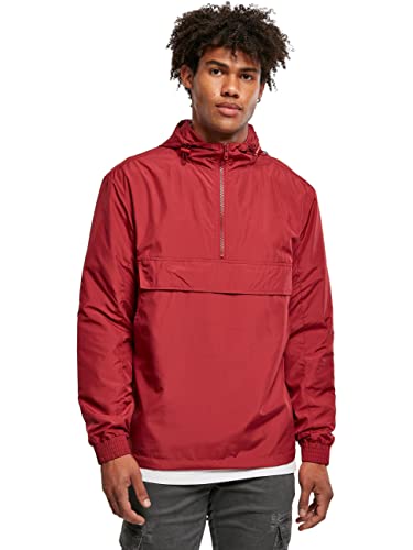 Urban Classics Męska kurtka podstawowa, Cegła czerwona, 4XL
