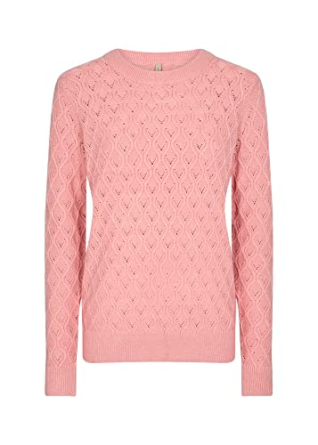 SOYACONCEPT Women's SC-BLISSA 34 damski sweter, różowy, rozmiar M, rose, M