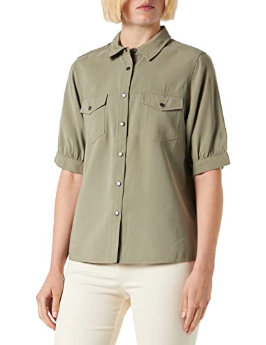 SOYACONCEPT Women's SC-Kikki 1 damska koszula koszulka, zielona, L, zielony, L