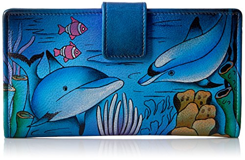 Anuschka portfel damski, Pld-figlarny delfin, Rozmiar uniwersalny