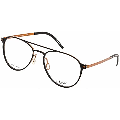 Flexon B2028 41956 okulary, 002 Black Copper, 55 Unisex-Dorosły, 002 Black Copper, 55