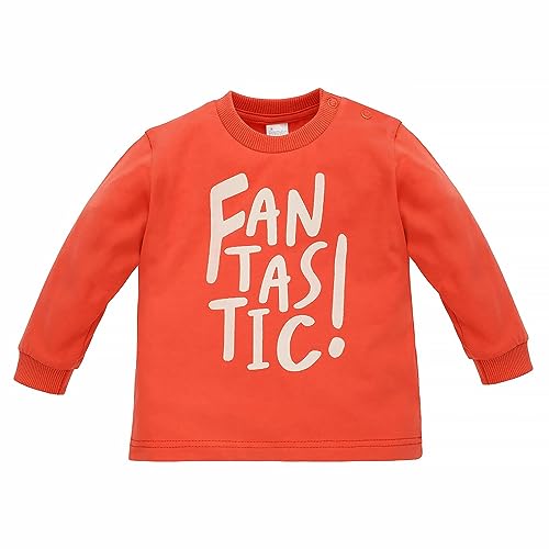 Pinokio Bluzka z długim rękawem dla chłopców, Pomarańczowy Lovely Day, 110