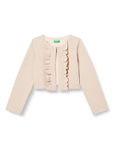 United Colors of Benetton Dziewczęca kurtka 25h7cw003, złoto 80y, L