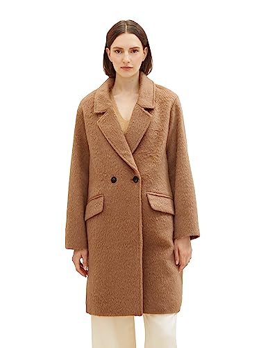 TOM TAILOR Damski płaszcz o luźnym kroju, 32171-różowy mahogany, XXL