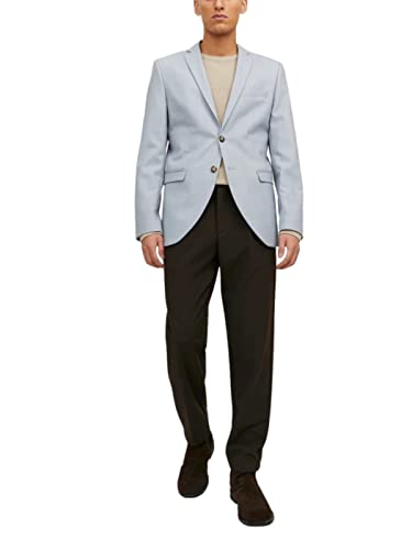 JACK & JONES Męska marynarka w kratkę, Płatny dąb/Checks: super slim fit, 46