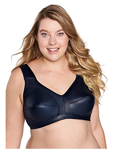 Naturana Soft Cup Biustonosz Biustonosz Niebieski(Blau), Rozmiar Producenta: 120 DD (E) Kobieta, Niebieski (blau)