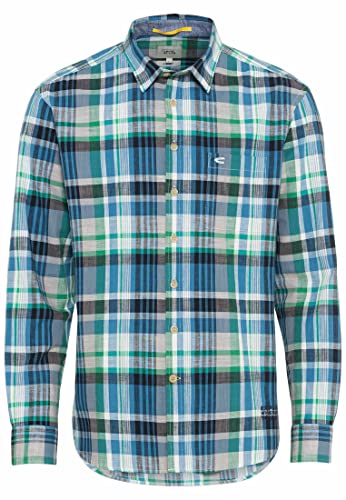 camel active Koszula męska, niebieski (Aqua Blue), M