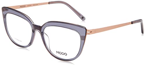 MODO & ECO Damskie okulary przeciwsłoneczne 4547, niebieskie/szare, 62, niebieski / szary