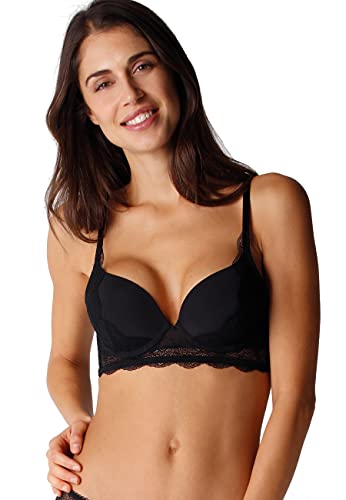 Lovable Damski modny biustonosz z koronką, czarny, 85G