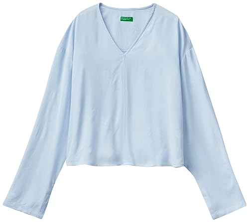 United Colors of Benetton Koszula męska, Niebieski 135, M