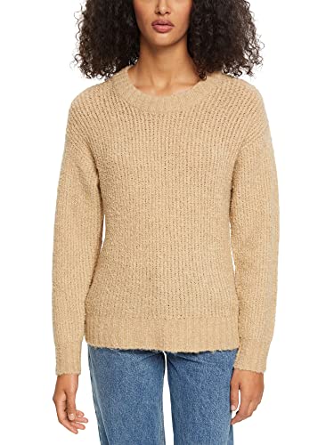 ESPRIT Damski sweter 092EE1I303, 289/SAND 5, XL