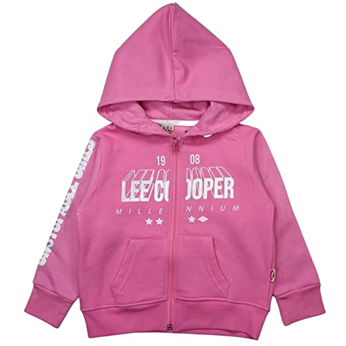 Lee Cooper kurtka dresowa dla dziewczynki, Różowy, 10 lat