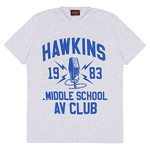 Stranger Things Hawkins Middle School AV Club męski T-shirt | Oficjalny produkt | S-5XL