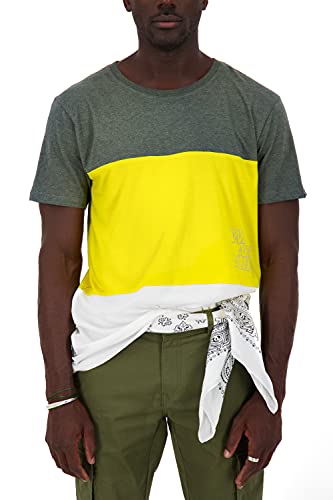 alife & kickin Męski t-shirt Benak, Ciemny las, L