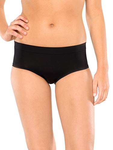 Schiesser Damskie szorty bezszwowe, czarny, XXL