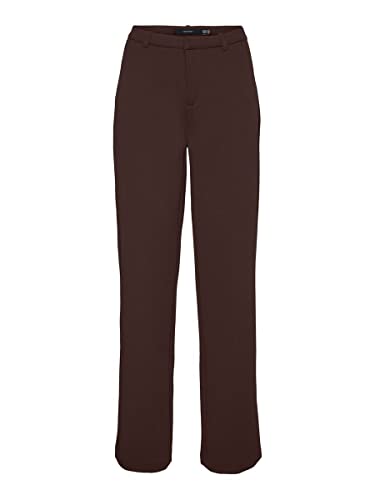 bestseller a/s Vmzamira Mr Slim Straight Pant Ga Noos spodnie damskie, Coffee Bean, 34-S-L
