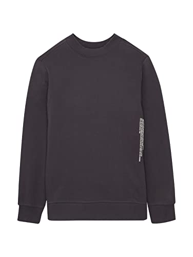 TOM TAILOR Chłopcy Bluza dziecięca 1033801, 29476 - Coal Grey, 152