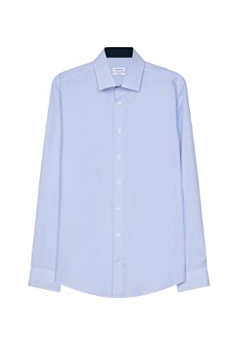 Seidensticker Męska koszula biznesowa, jasnoniebieski, 38 PL