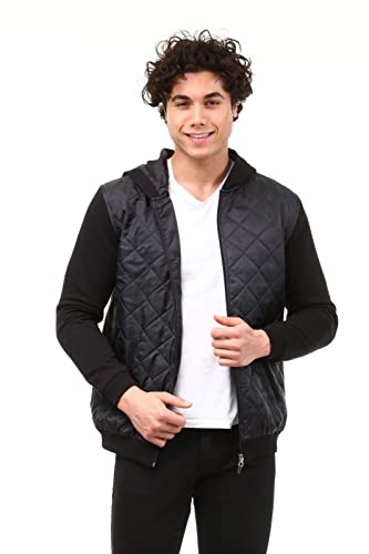 Come Voglio Męski płaszcz DE-CV-TR-00002, czarny, L, Czarny, L